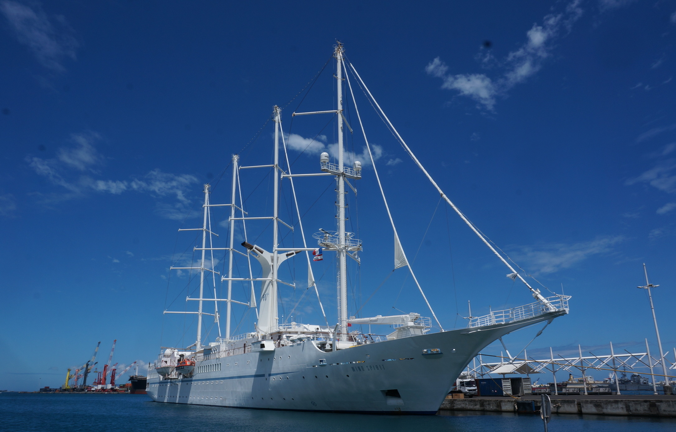 wind Spirit at Tahiti