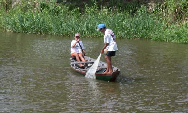 More fishermen - using a net