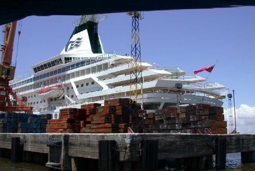 Lumber from the rainforest