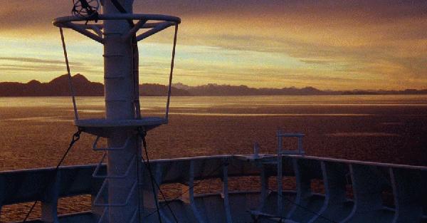  Sunset amidst the fiords of Chile 