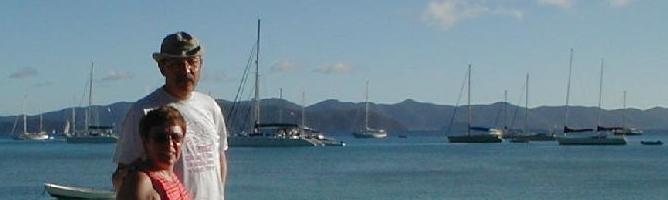 Steph and Bill at Great Harbor