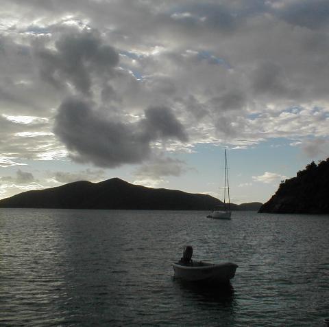 View from Lee Bay looking west