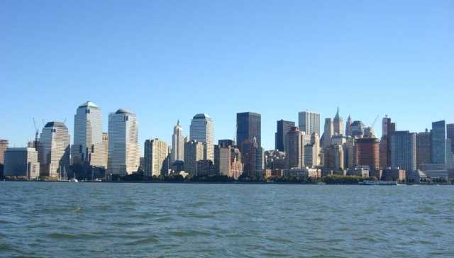 new york city skyline silhouette. NYC skyline