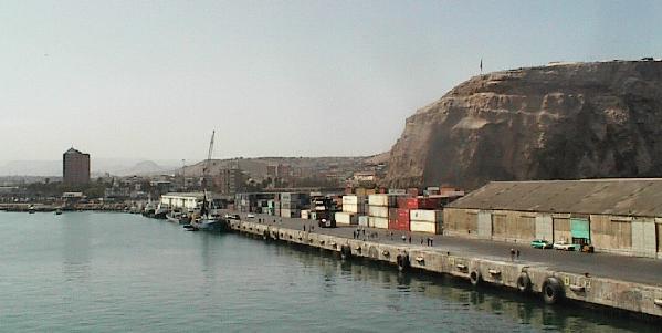  Seaport at Arica, Chile 