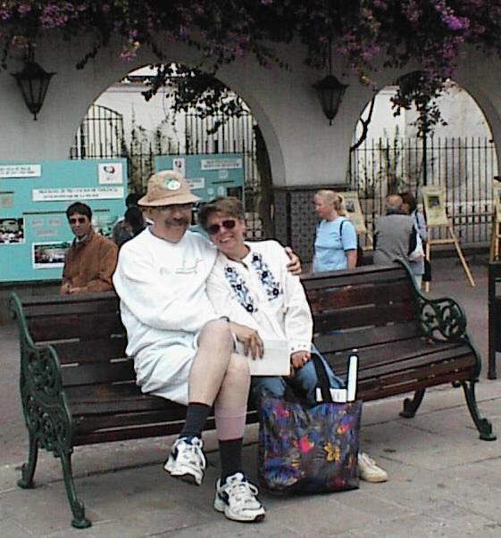 Steph and Bill in LaSerena, Chile 