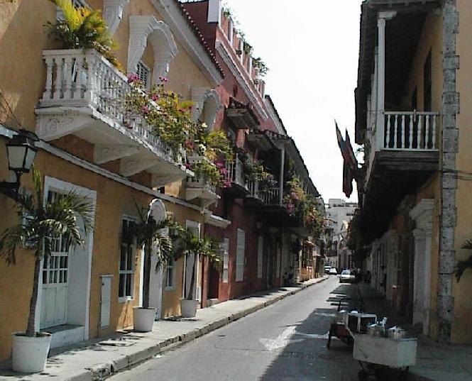 Street in Cartagena 
