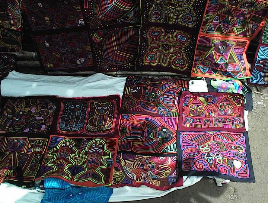  Stitching at San Blas Islands 