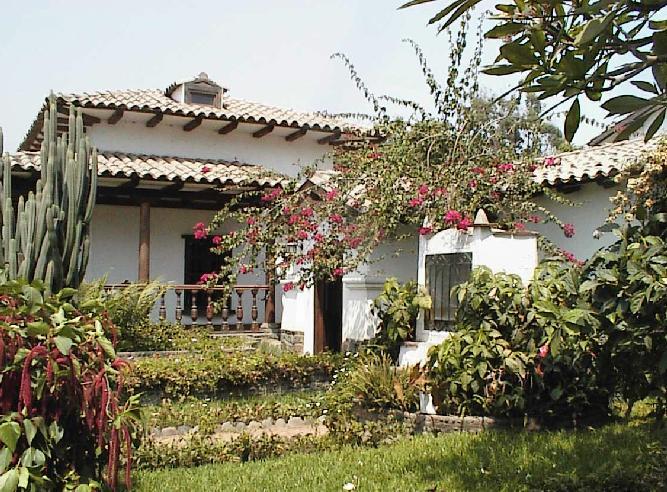  At a hacienda in Lima, Peru 